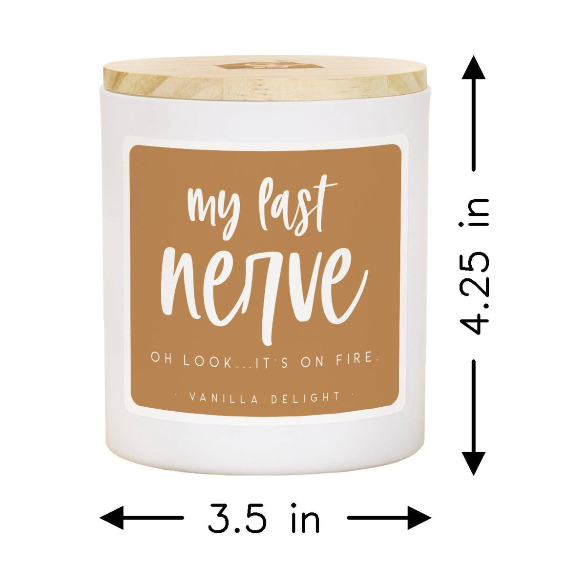 My Last Nerve Funny Soy-Based Candle