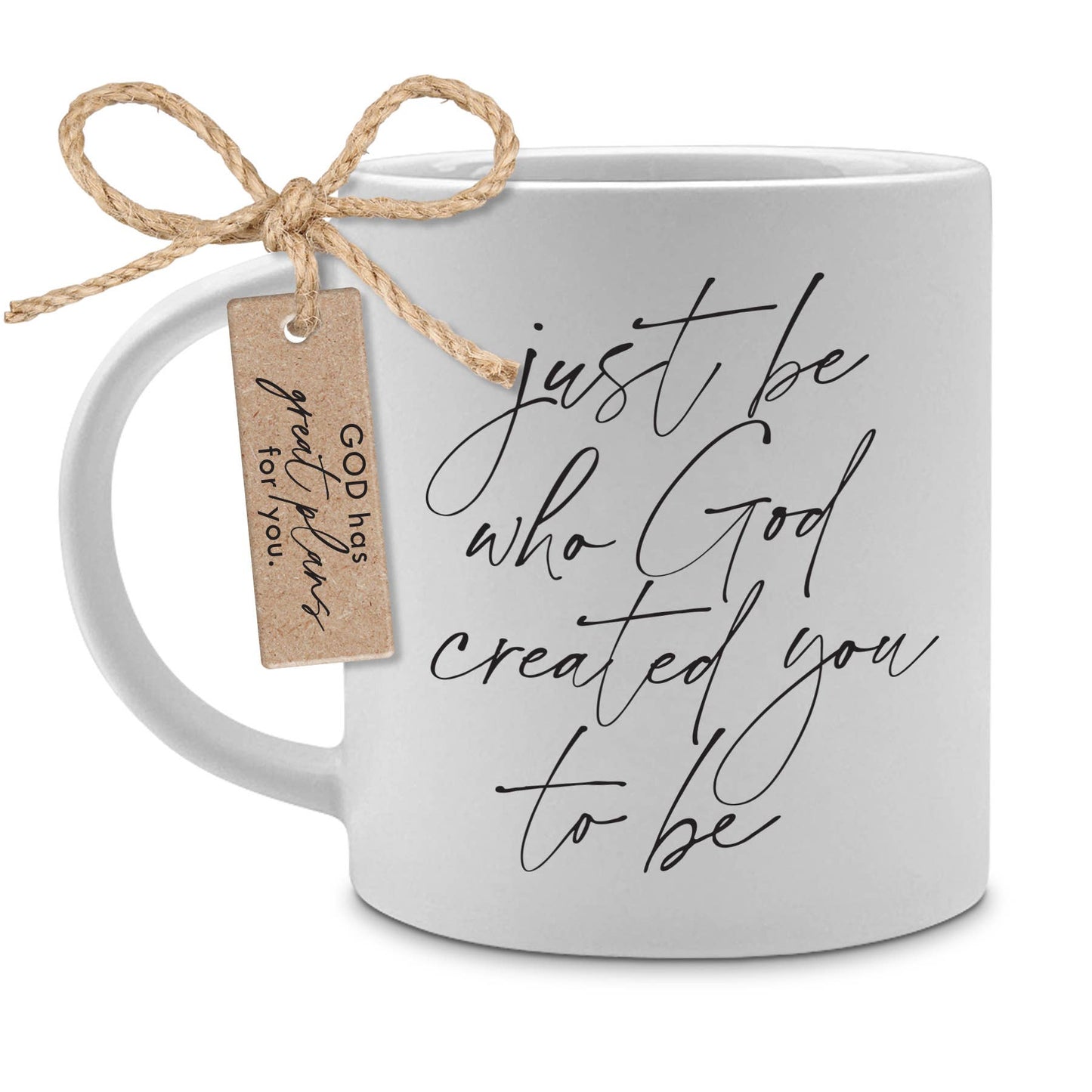 LCP Mug White Just Be 18 Oz Ephesians 1