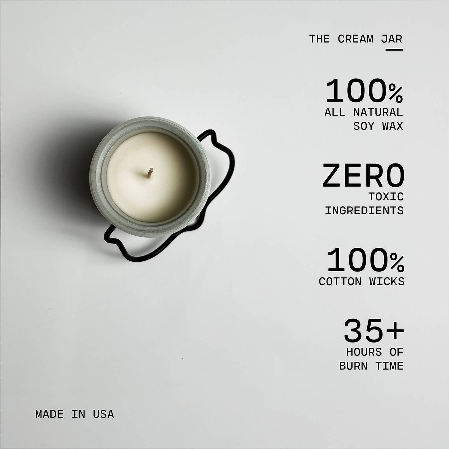 5 oz CreamJar Candle: Summer Storm
