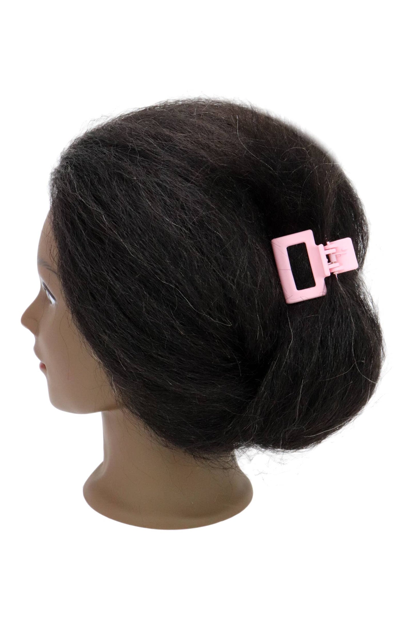 Mini Cubic Matte Pastel Hair Claw - 3 pcs/card