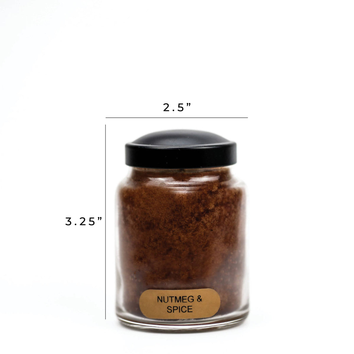 Nutmeg & Spice – 6oz Fall Scented Jar Candle Gift