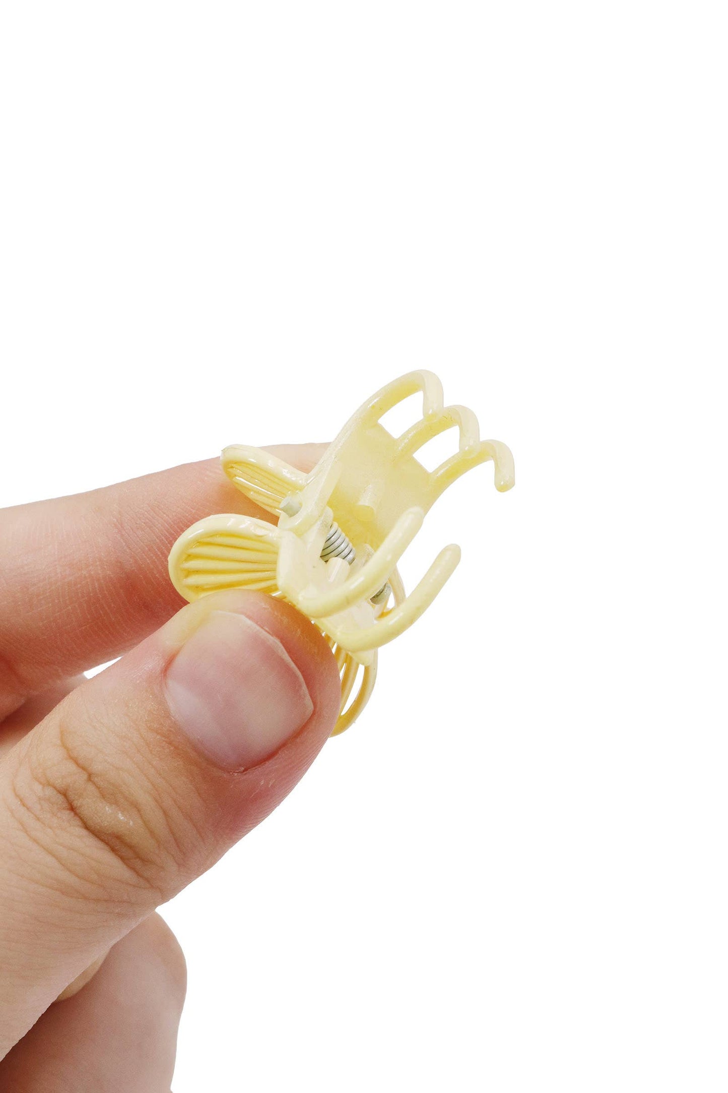 Mini Butterfly Hollow-out Hair Claw - 6 Set