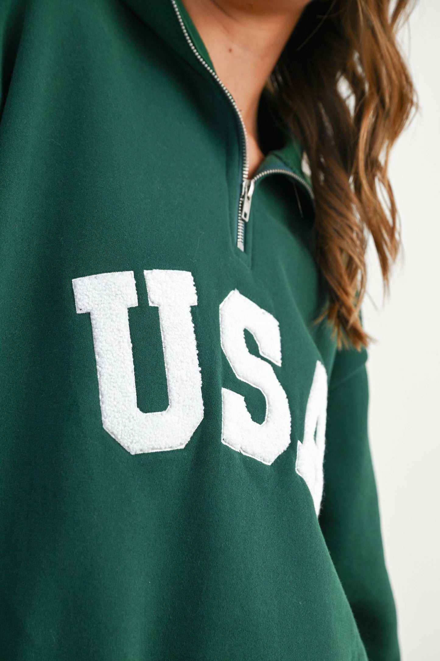 Quarter Zip Long Sleeve Top - BMT7795