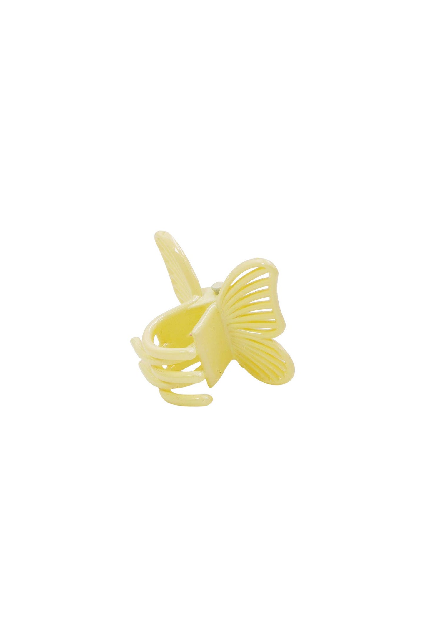 Mini Butterfly Hollow-out Hair Claw - 6 Set