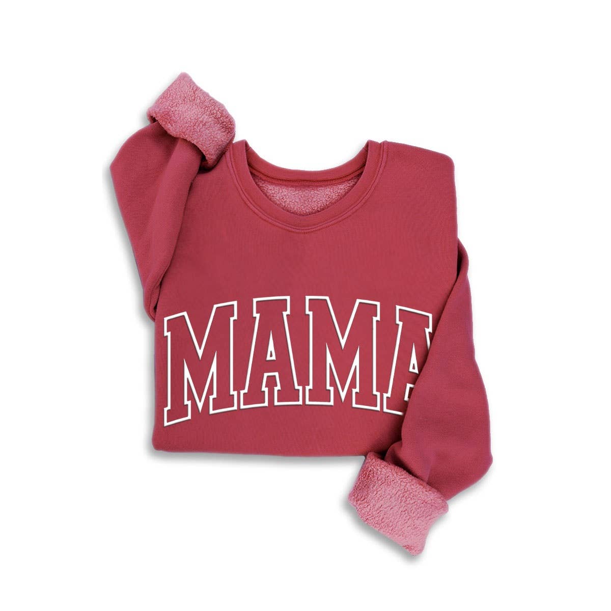 MAMA PUFF PRINT MINERAL SWEATSHIRTS